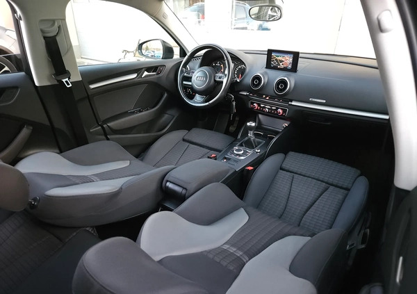 Audi A3 cena 57900 przebieg: 212635, rok produkcji 2013 z Kartuzy małe 781